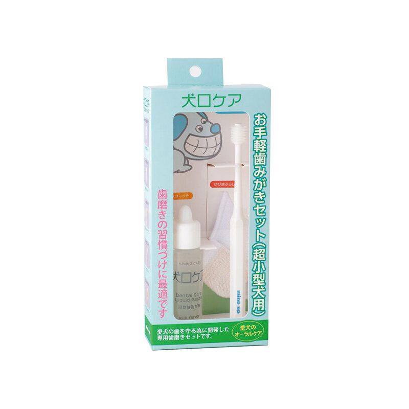 Mind Up 犬用360度牙刷套裝 (纖細型)