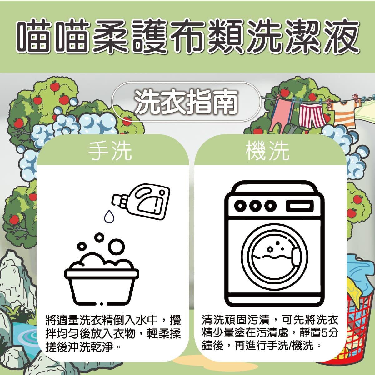 ODOUT 臭味滾 貓用布類洗潔液 1L