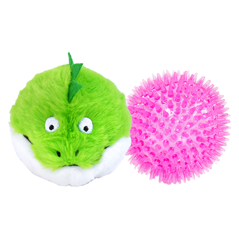 Patchwork Pet Prickles 狗狗玩樂刺球霸氣小鱷4吋