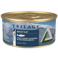 TRILOGY 貓主食罐頭 - 成貓鯖魚高湯罐頭 85g