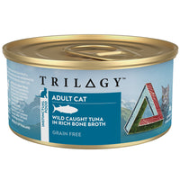 TRILOGY 貓主食罐頭 - 成貓吞拿魚高湯罐頭 85g