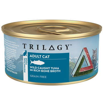 TRILOGY 貓主食罐頭 - 成貓吞拿魚高湯罐頭 85g