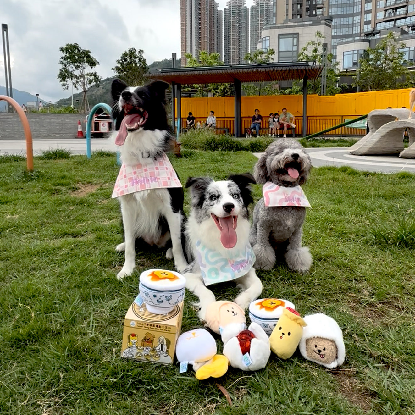 Woof_香港茶樓點心系列寵物玩具盲盒
