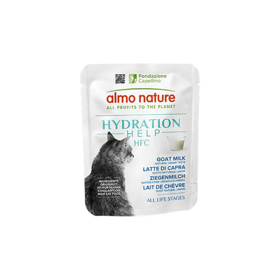 Almo Nature 貓濕糧 - 水潤護理鮮湯包系列 - 山羊奶 50g / HFC Hydration Help - Goat milk 50g