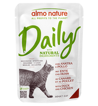 Almo Nature 貓濕糧 - Daily - 雞肉三文魚 70g