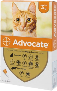 德國拜耳 Bayer (Elanco) 貓用 Advocate 心疥爽 系列