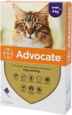 德國拜耳 Bayer (Elanco) 貓用 Advocate 心疥爽 系列