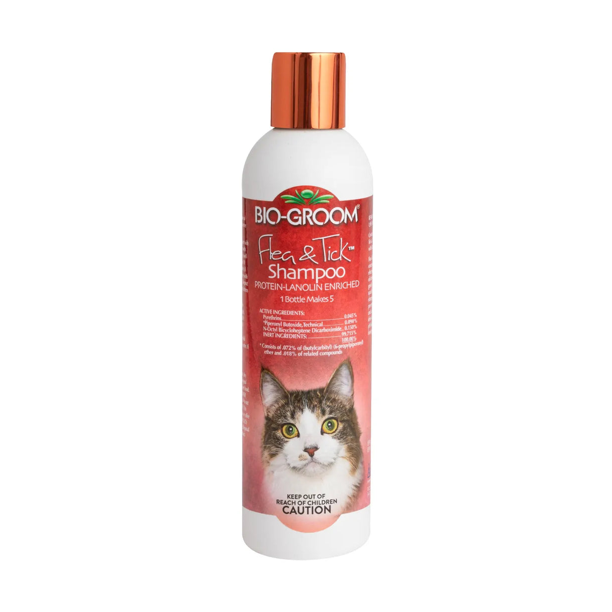 Bio-Groom - Flea & Tick 貓用除蚤及去蚤洗毛水 8oz
