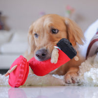 Woof_英式郵筒漏食寵物毛絨玩具