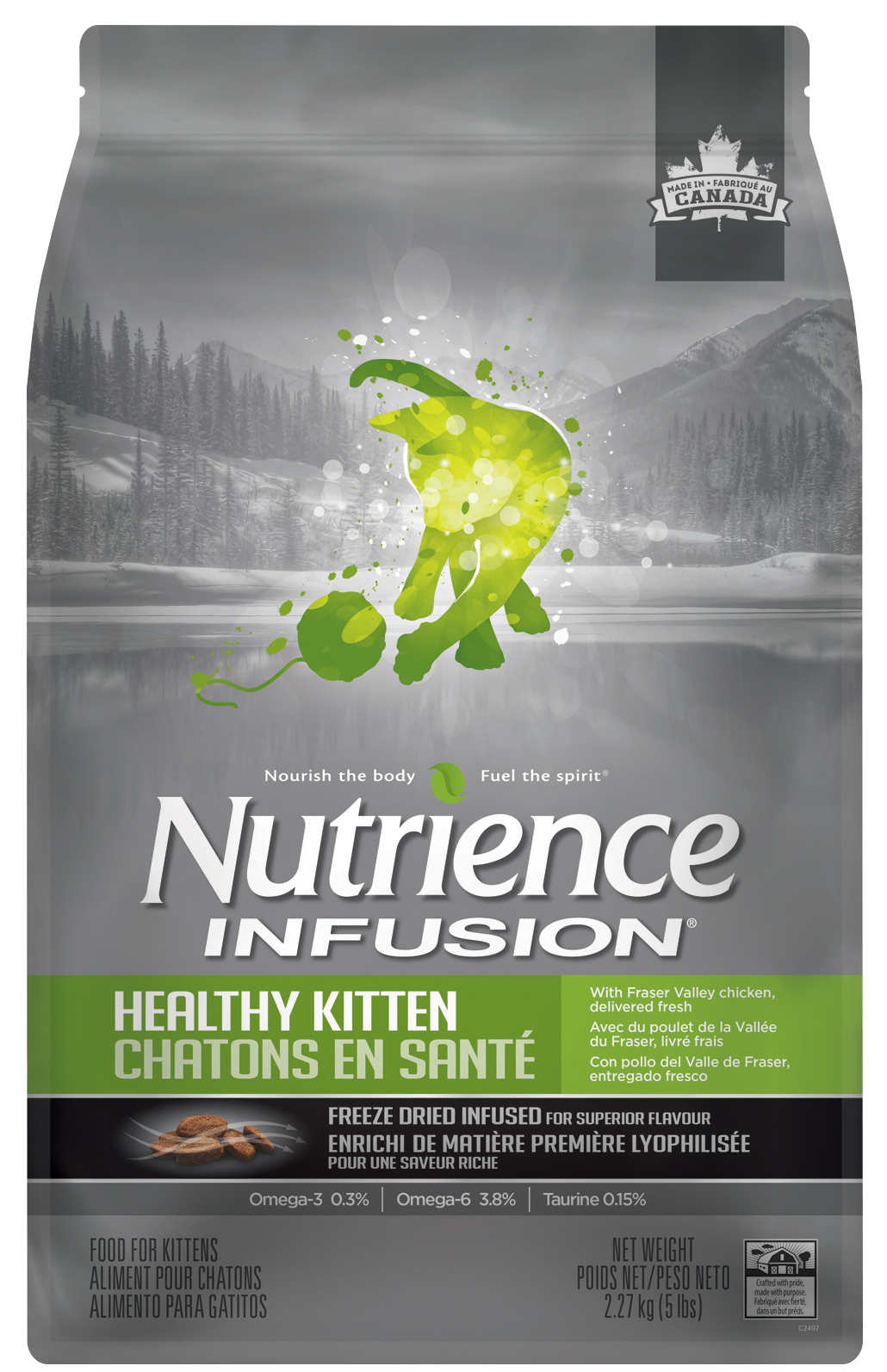 Nutrience_Infusion_凍乾外層_鮮雞肉配方_幼貓