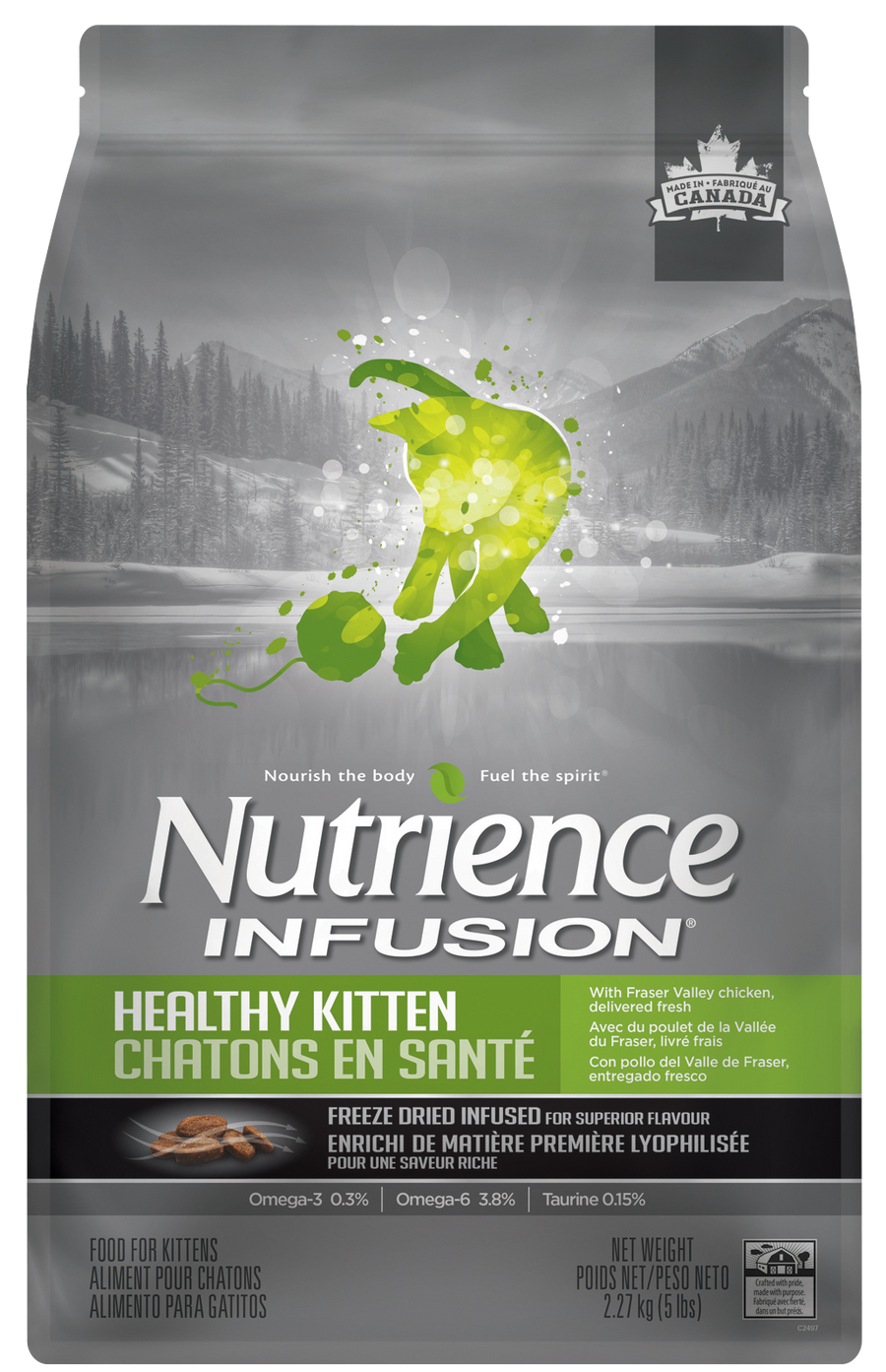 Nutrience_Infusion_凍乾外層_鮮雞肉配方_幼貓