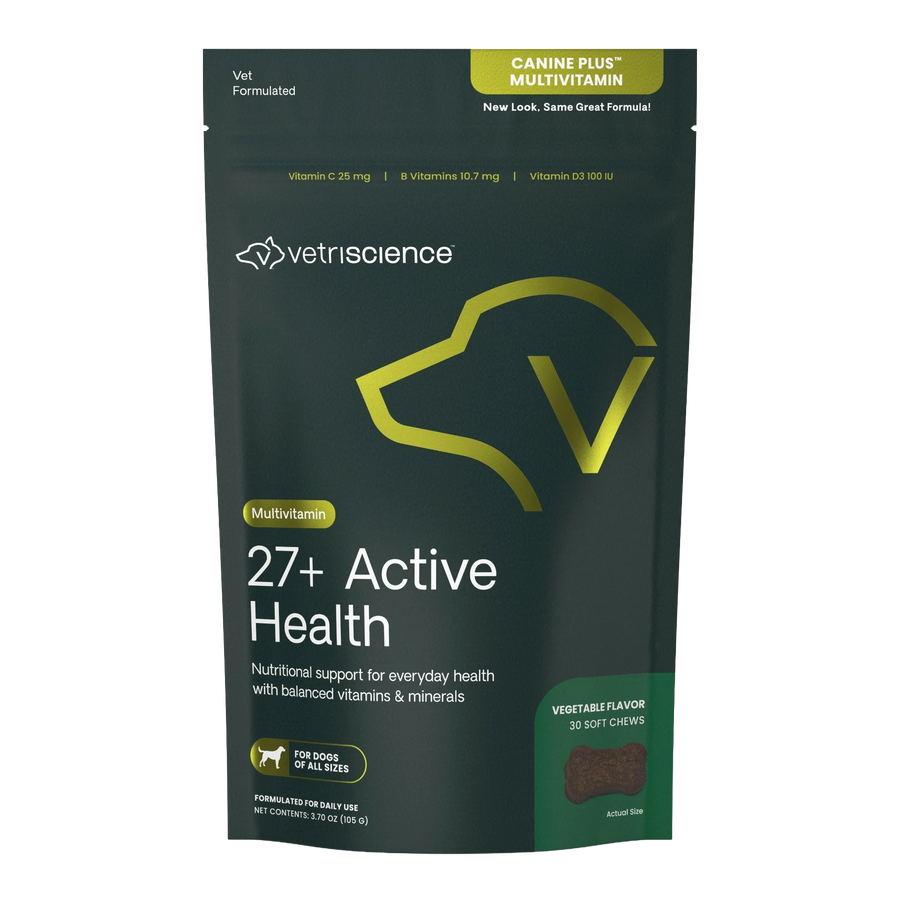 VetriScience - Canine Plus Multivitamin 30 Bite-Sized Chew 狗隻綜合營養功能可咀嚼小食