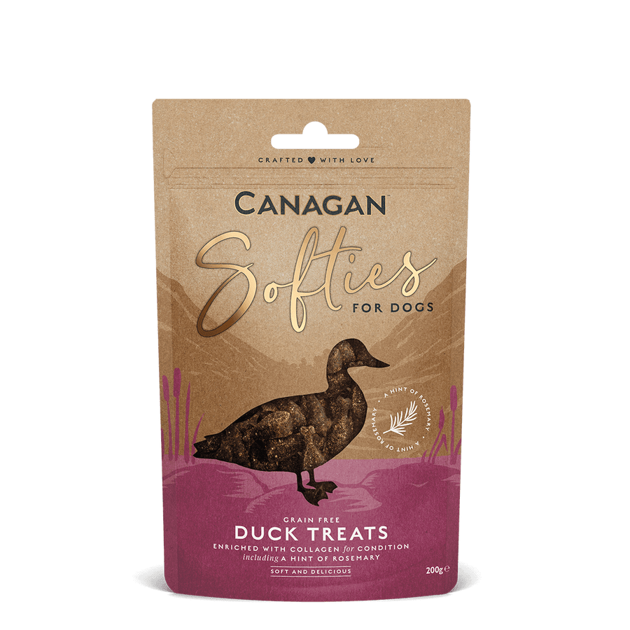 Canagan (原之選) 膠原蛋白鴨肉粒狗小食 200g