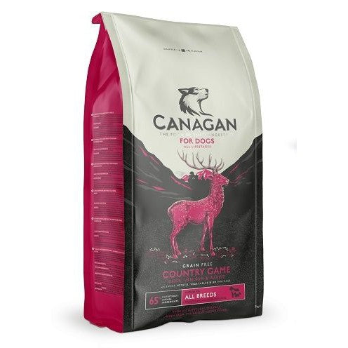 Canagan (原之選) 天然無穀物狗乾糧 - 田園野味配方 (鴨肉, 鹿肉, 兔肉)