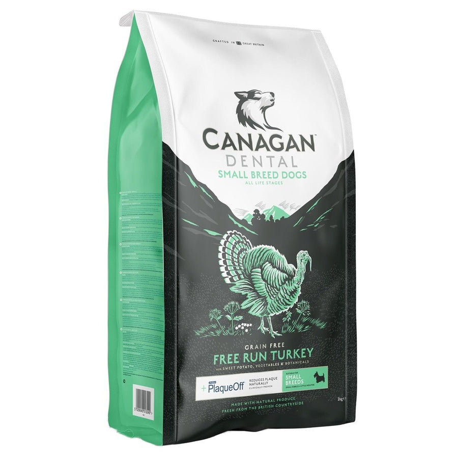 Canagan (原之選) 天然無穀物狗乾糧 - 火雞健齒配方 (小型犬用)