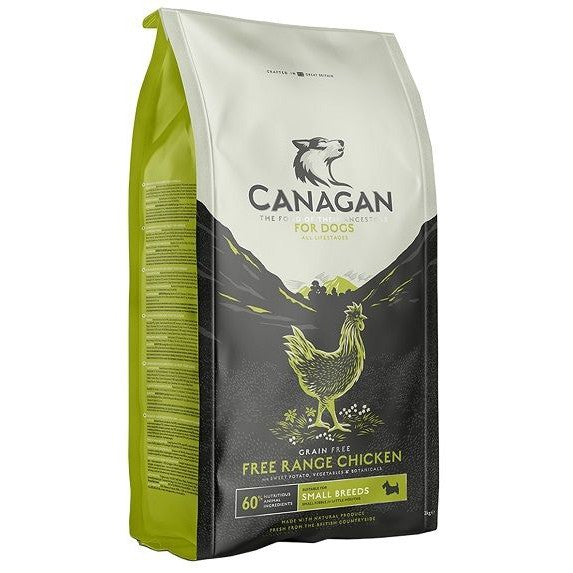 Canagan (原之選) 天然無穀物狗乾糧 - 走地雞 (小型犬用)