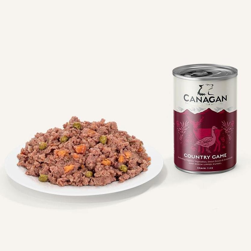 Canagan (原之選) 天然無穀物狗罐頭 - 田園野味配方 400g
