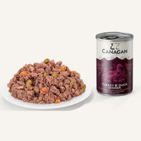 Canagan (原之選) 天然無穀物狗罐頭 - 火雞伴鴨肉配方 400g