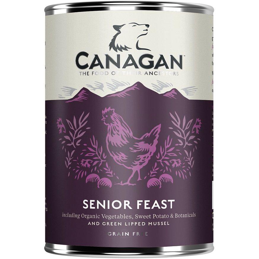 Canagan (原之選) 天然無穀物狗罐頭 - 盛宴雞肉配方(老犬用) 400g