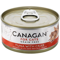 Canagan (原之選) 天然無穀物貓糧罐頭 - 吞拿魚+蟹 (75g)