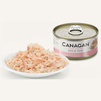 Canagan (原之選) 天然無穀物貓糧罐頭 - 雞肉伴火腿 (75g)