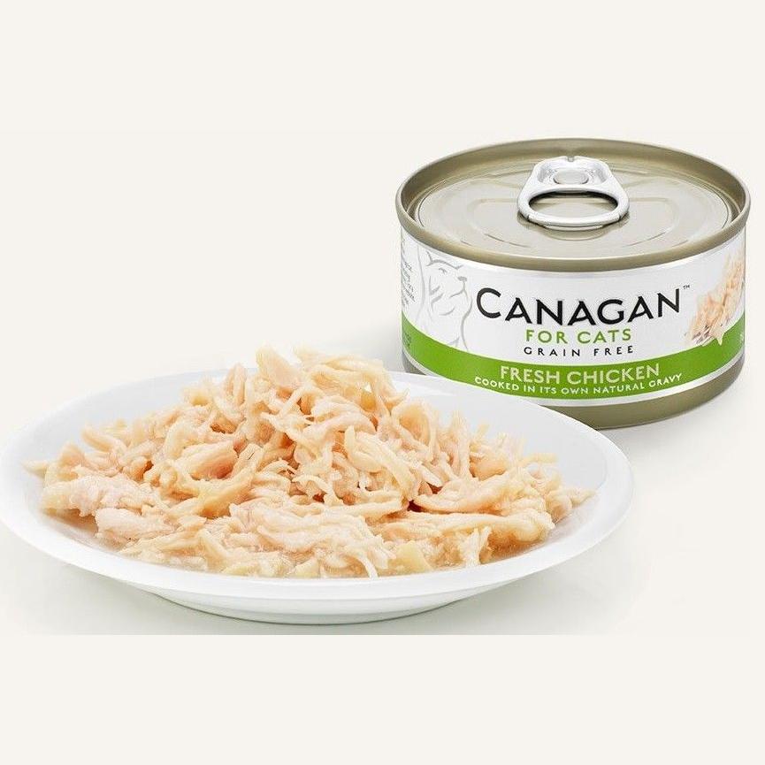 Canagan (原之選) 天然無穀物貓糧罐頭 - 雞肉 (75g)