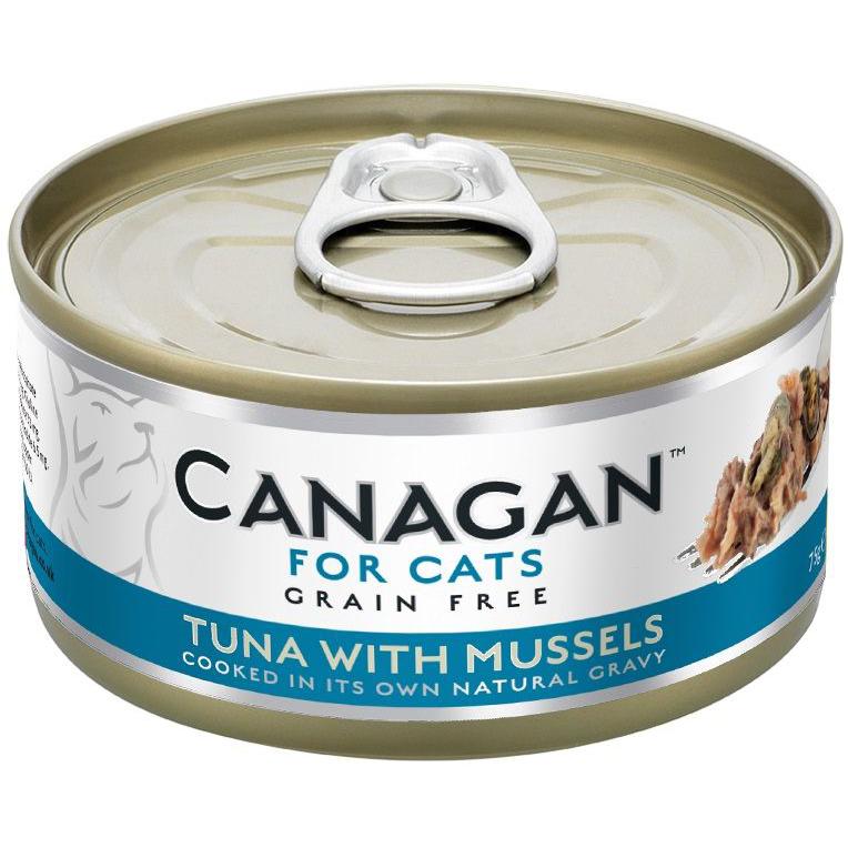 Canagan (原之選) 天然無穀物貓糧罐頭 - 吞拿魚伴青口