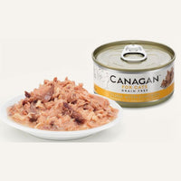 Canagan (原之選) 天然無穀物貓糧罐頭 - 雞肉伴吞拿魚 (75 g)