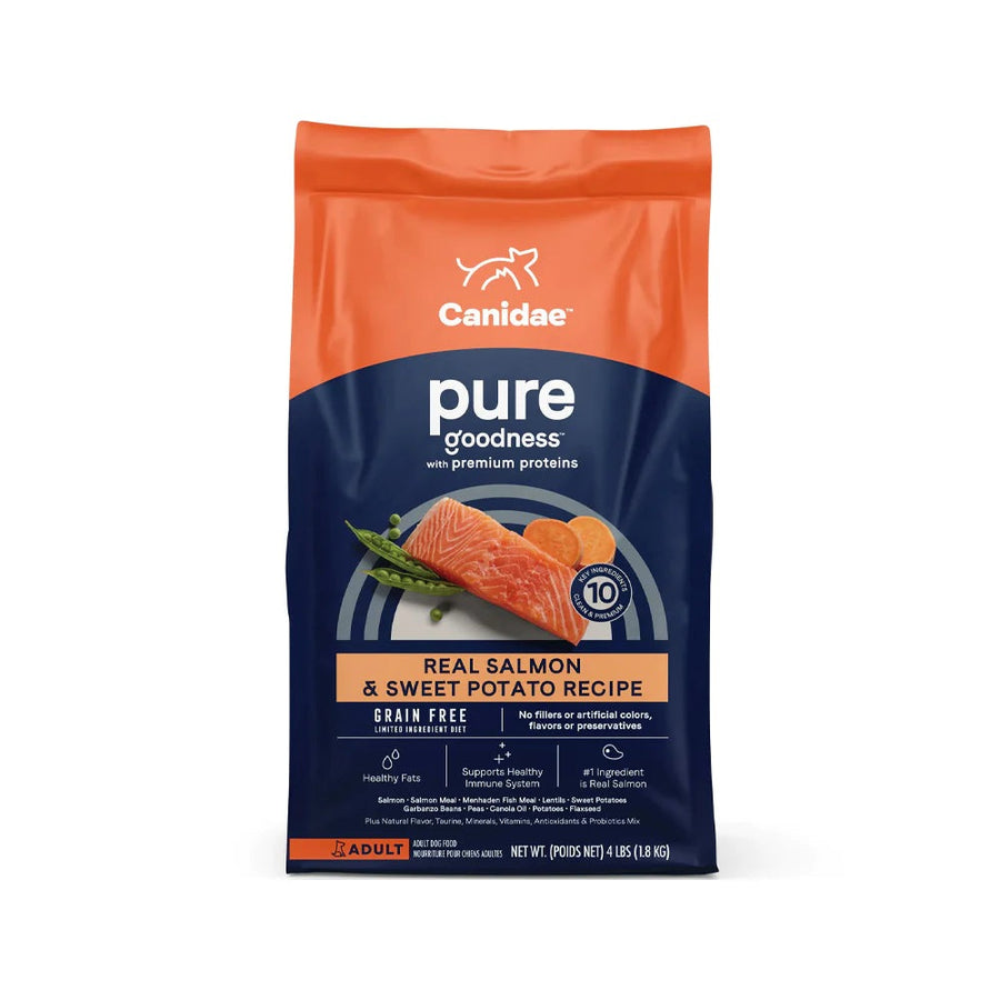 Canidae 美國咖比狗乾糧 - PURE 無穀物 - 成犬海洋配方 (三文魚&甜薯) / Dry Dog Food With Salmon & Sweet Potato
