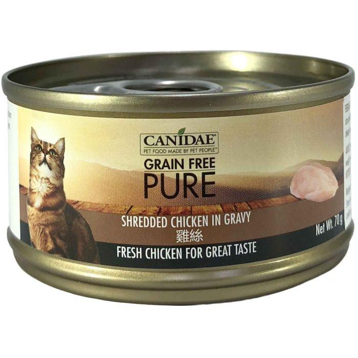 Canidae 咖比貓罐頭 - 雞絲70g