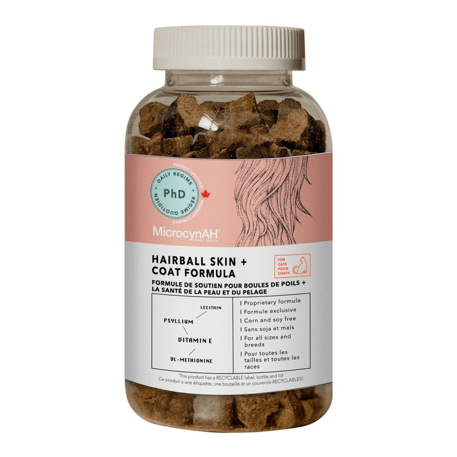 MicrocynAH PhD Cat Treats - 皮膚毛髮保養配方 (貓用-93粒)
