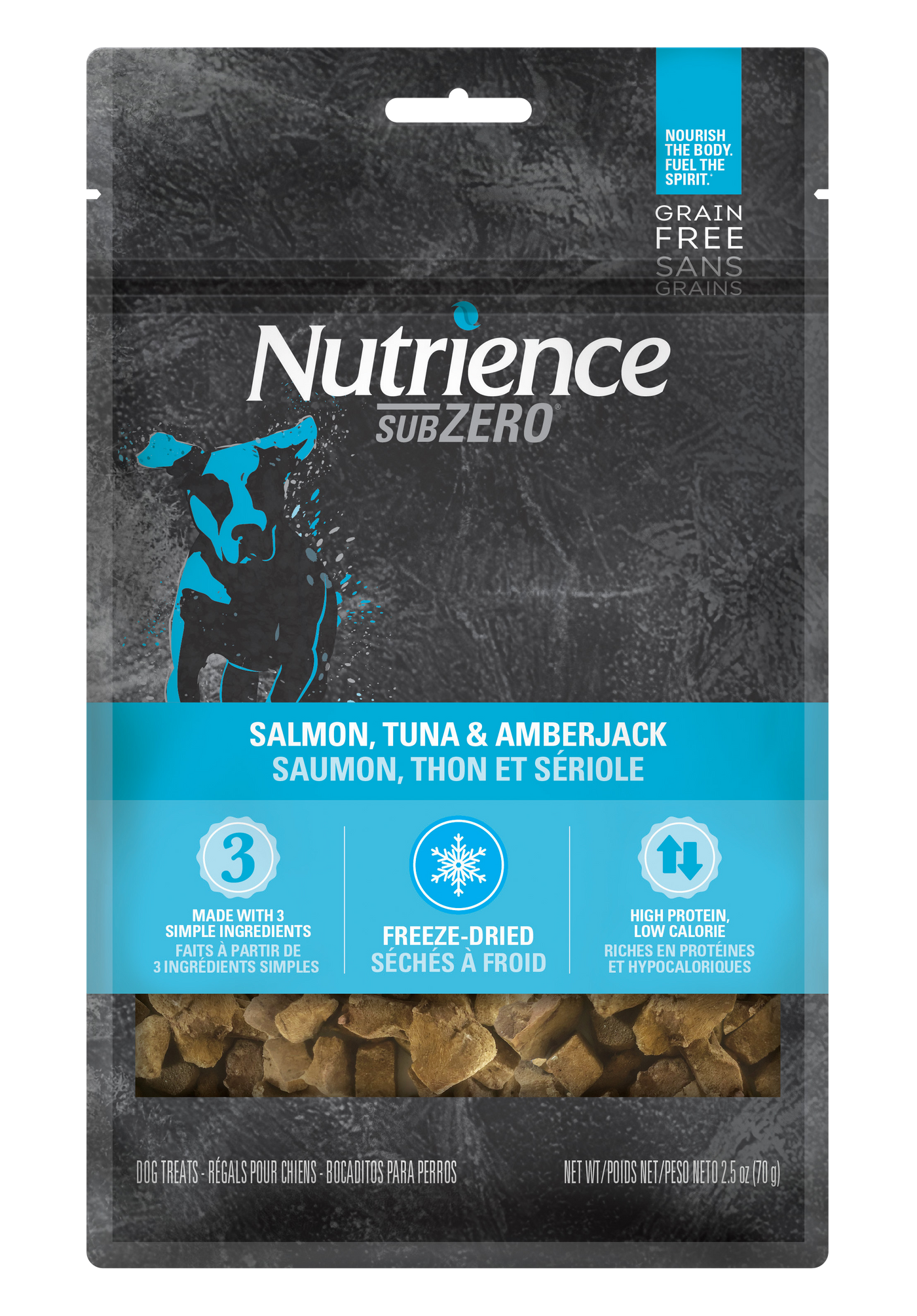 Nutrience_Sub_Zero_凍乾脫水三種魚小食70g_全犬用