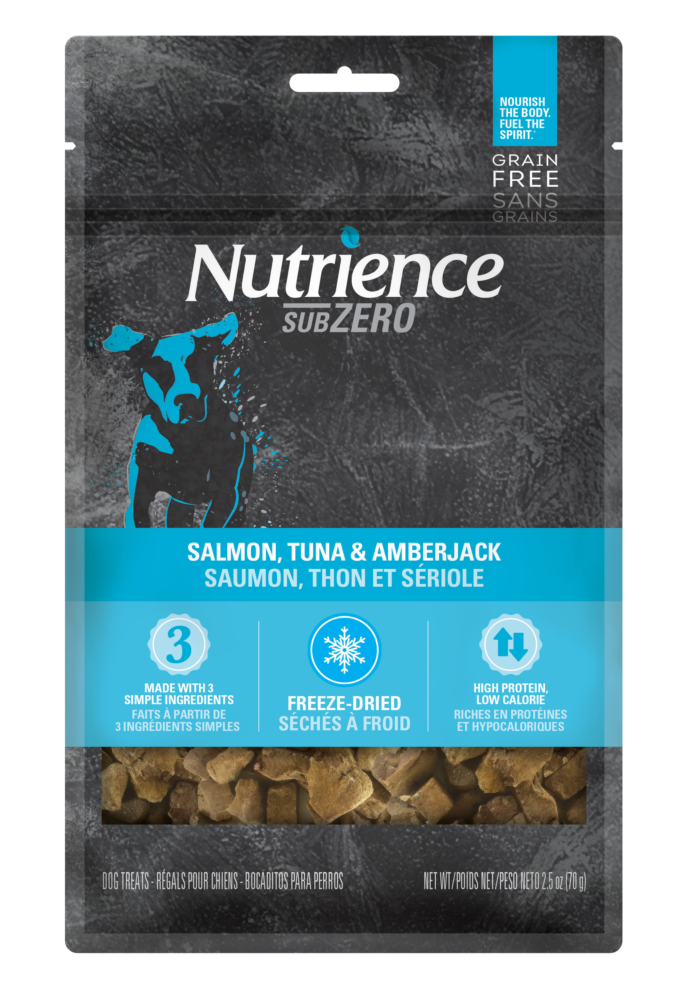 Nutrience_Sub_Zero_凍乾脫水三種魚小食70g_全犬用