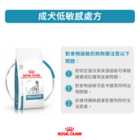 Royal Canin - VHN Dog Hypoallergenic成犬低敏感處方糧