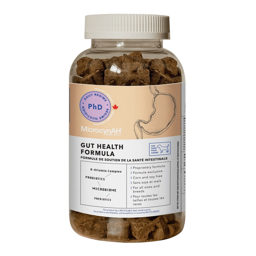 MicrocynAH PhD Dog Treats -腸道健康配方 (狗用-90粒)