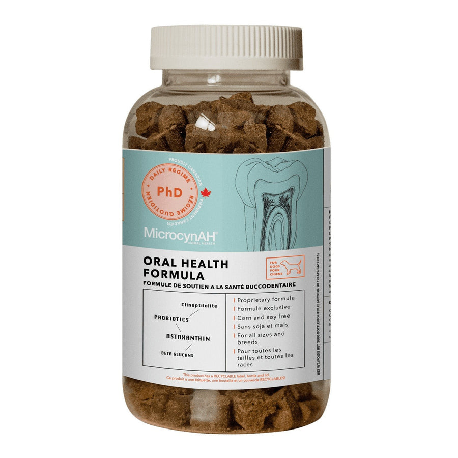 MicrocynAH PhD Dog Treats - 口腔潔淨配方 (狗用-90粒)