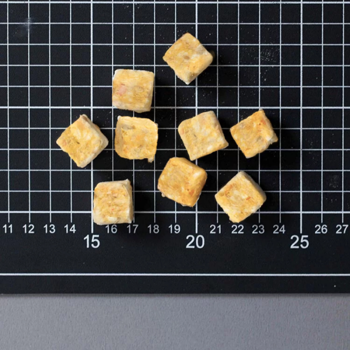小犬威利_CUBE高纖零食系列_低卡高纖鮮蔬雞肉零食_70克