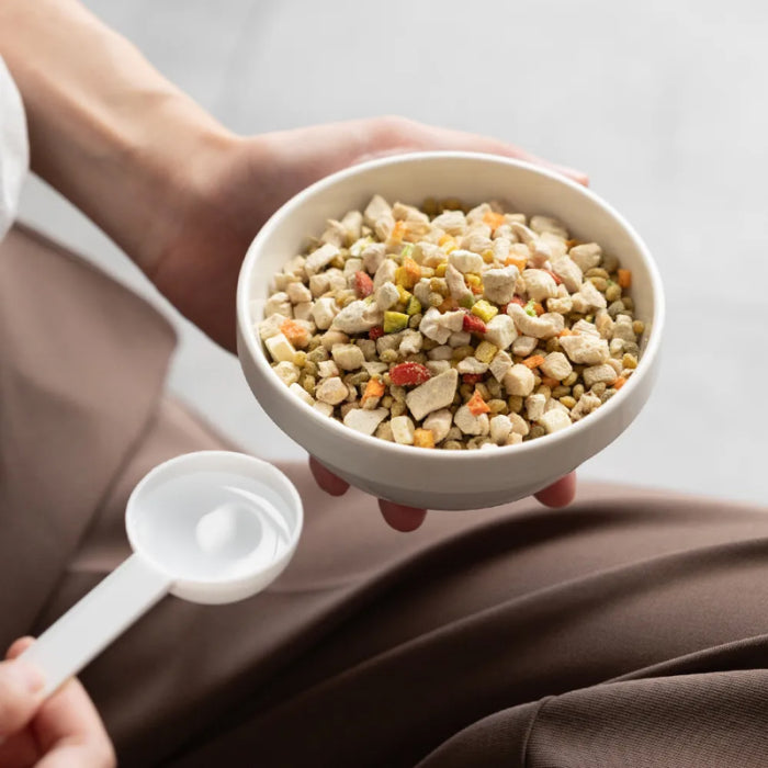 小犬威利_MEAL均衡主食系列_無穀海藻牛蒡雞肉熟食凍乾_800克