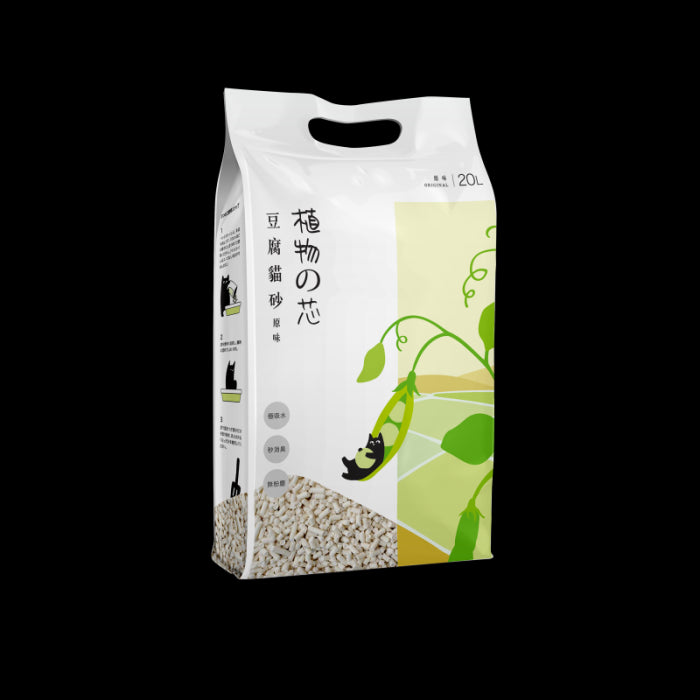 植物之芯_豆腐貓砂(原味)_20L