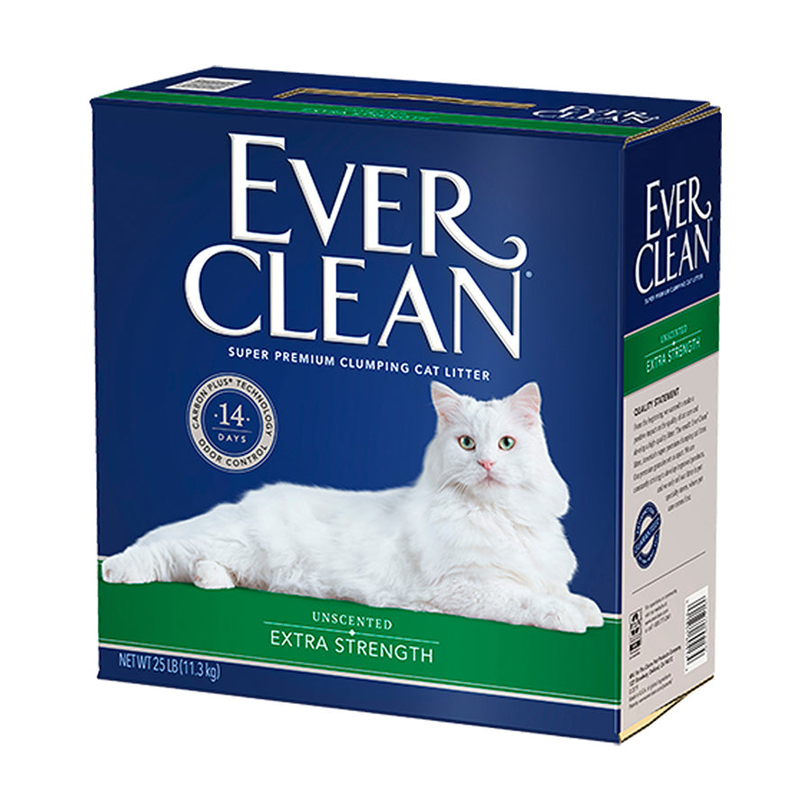 藍鑽_EverClean_綠標經典淨潔貓砂_無香味_25_磅