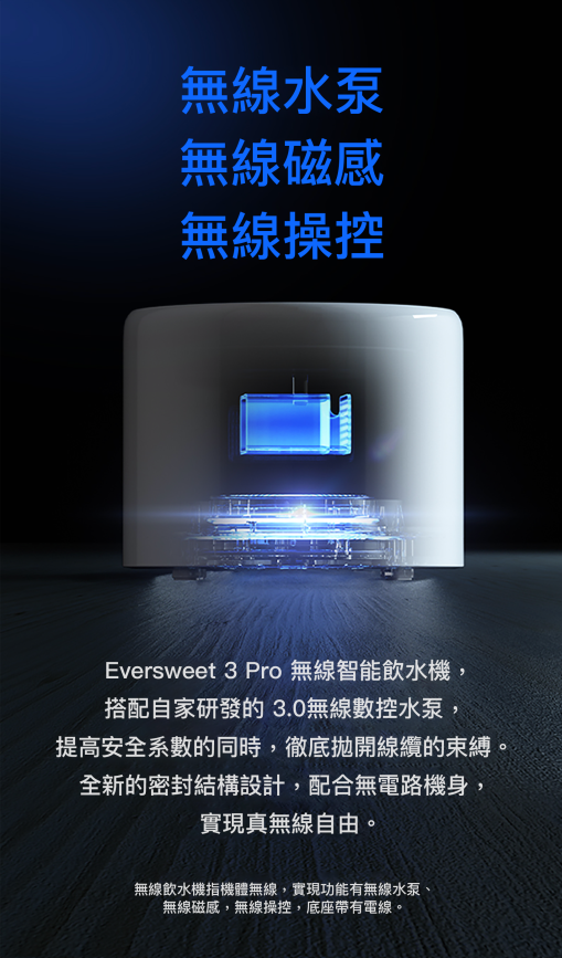 PETKIT_Eversweet_3_Pro_寵物智能無線水泵飲水機