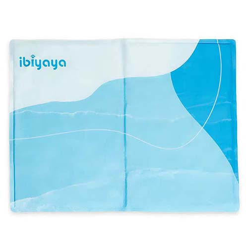 依比呀呀_IBIYAYA_沁夏森林冰鋒寵物涼墊_海水正藍