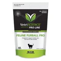 Vetri Feline Furball PRO (60 Chews) 貓貓去毛球小食 (60粒)