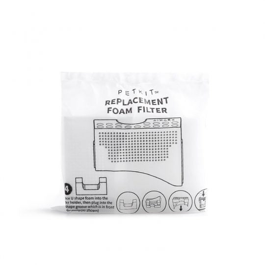 PETKIT_Eversweet_智能飲水機水泵濾棉(4片裝)