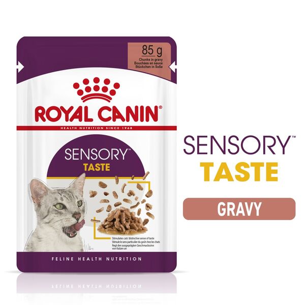 Royal Canin Sensory Taste Morsels in Gravy 貓感系列 濕糧(肉汁) 鮮味配方 85g
