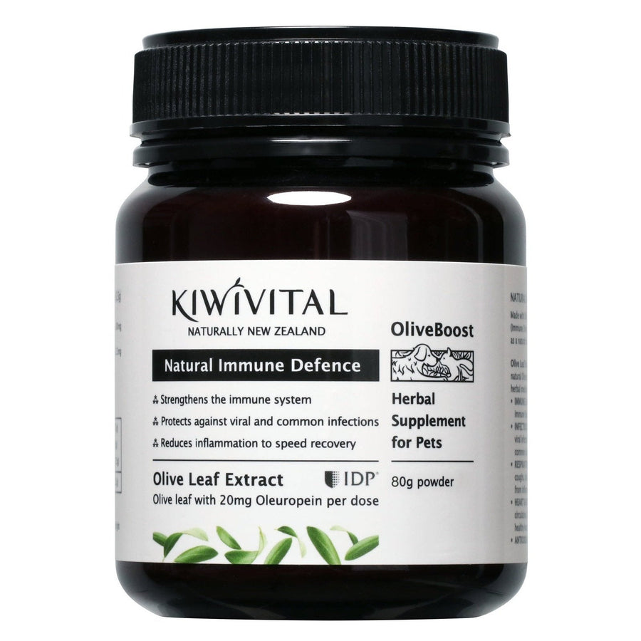 Kiwivital OliveBoost 寵物專用橄欖葉草療補充劑