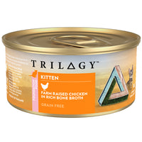 TRILOGY 貓主食罐頭 - 幼貓雞絲高湯罐頭 85g