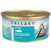 TRILOGY 貓主食罐頭 - 幼貓吞拿魚高湯罐頭 85g