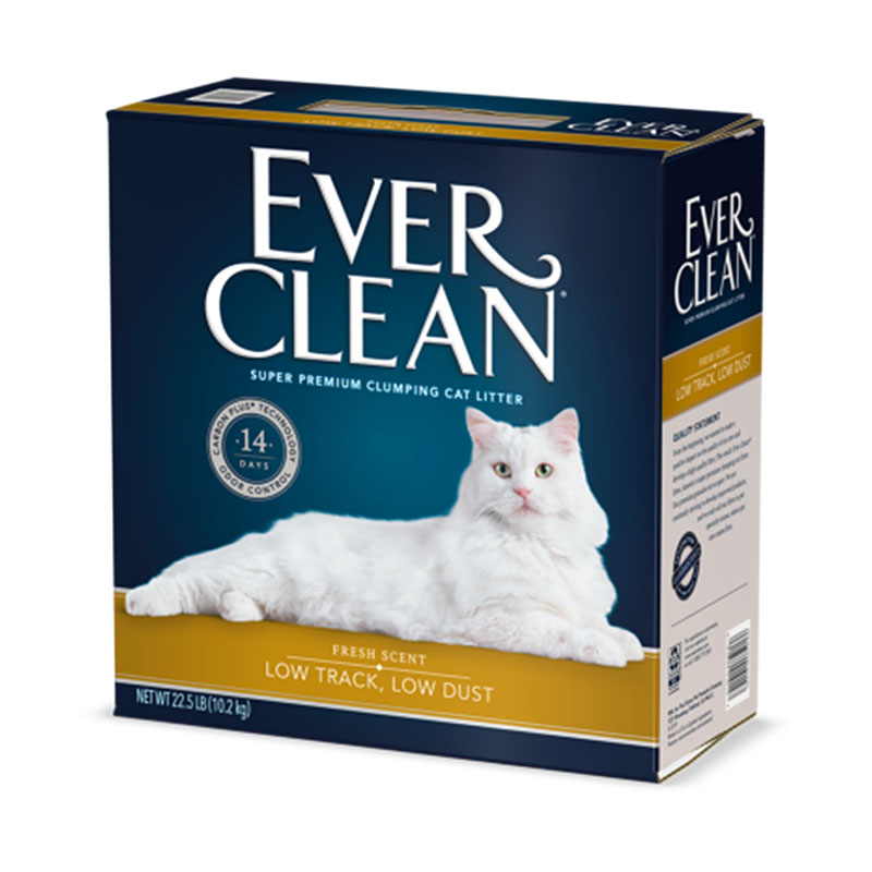 藍鑽_EverClean_金標低塵全效貓砂_微香味_22.5_磅