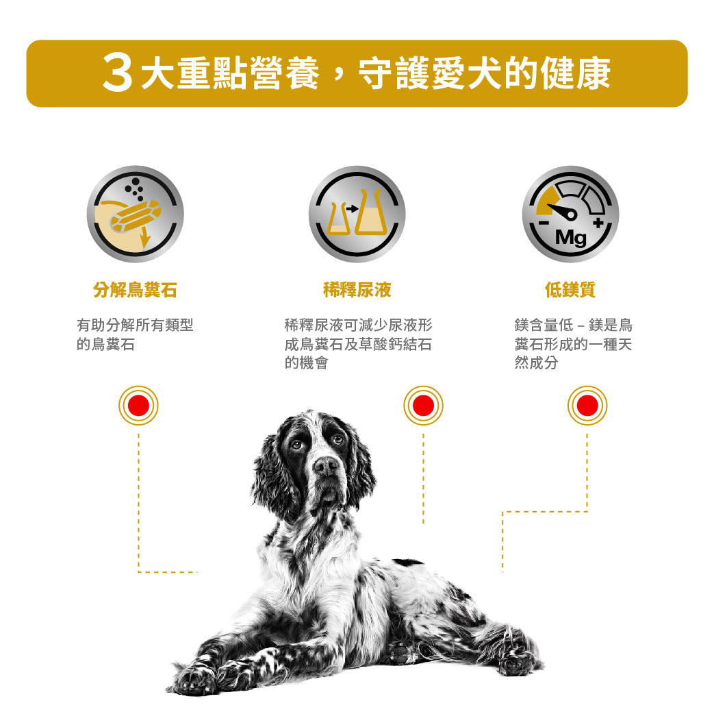 Royal Canin - VHN Dog Urinary 成犬泌尿道處方糧
